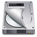 Internal Drive Half open icon